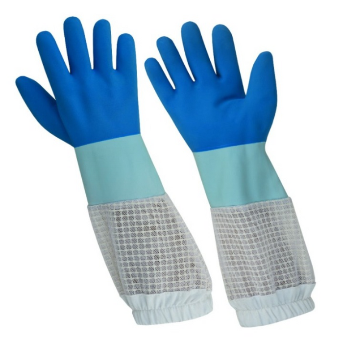 Three Layer Rubber Gloves Ventilation