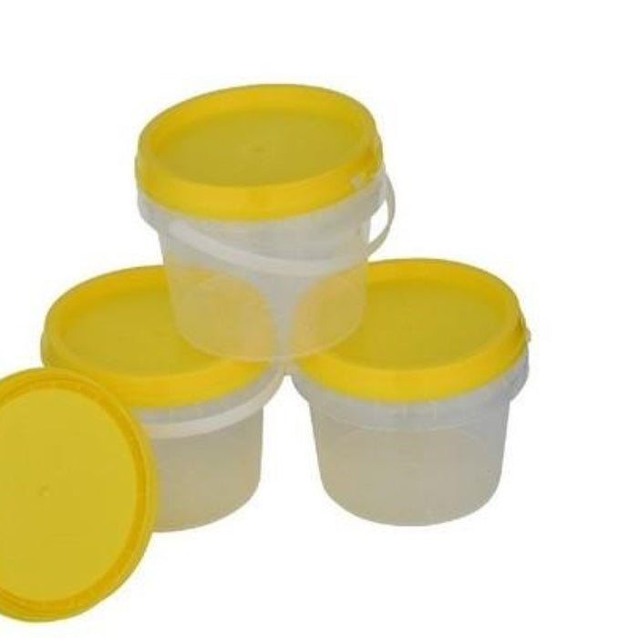 2.5 Litre/ 3kg Clear Honey Bucket