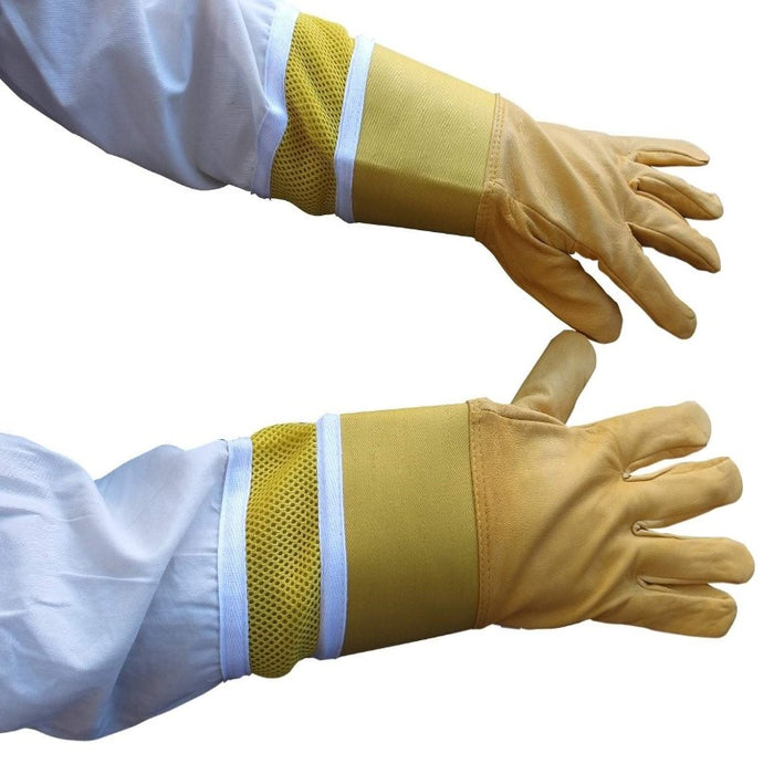 Cow Hide Ventilated Gloves