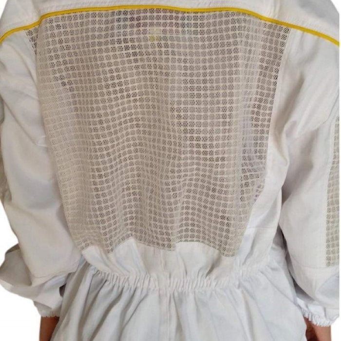 Poly Cotton Semi Ventilated Beekeeping Suit With Round Brim Hat