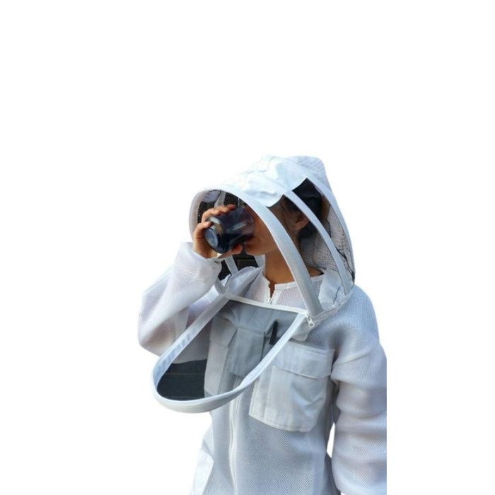 Beekeeping Suit Ventilated Air Mesh With Fencing Veil Beekeeper Costume Kit