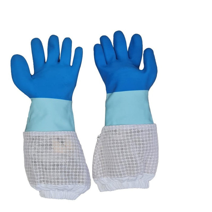 Three Layer Rubber Gloves Ventilation