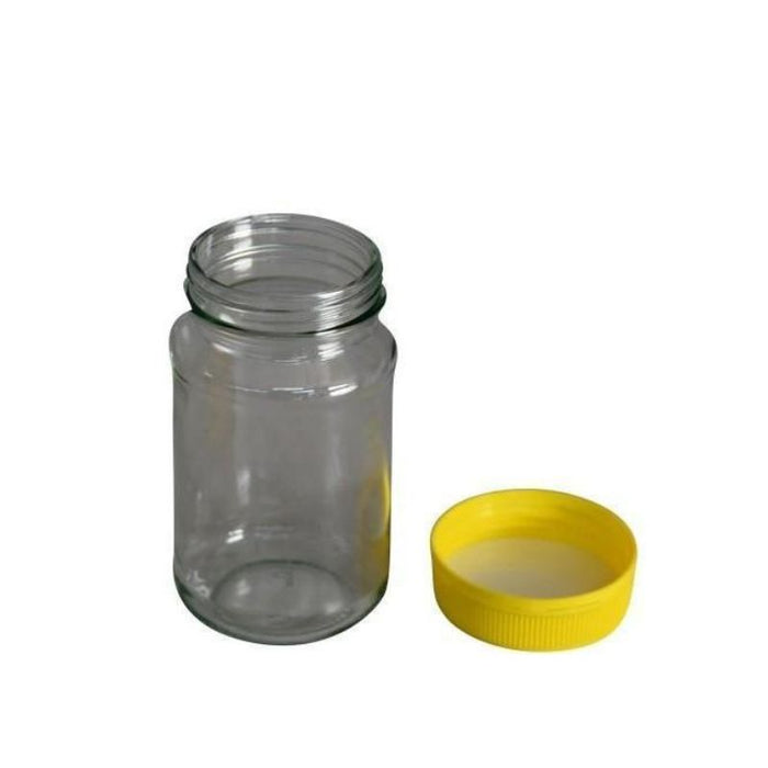 375 Ml/500 Grams Round Plastic Jars Honey Containers Plastic Lid