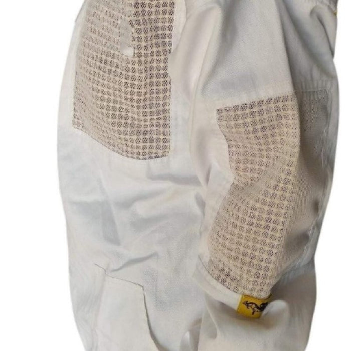 Poly Cotton Semi Ventilated Beekeeping Suit With Round Brim Hat