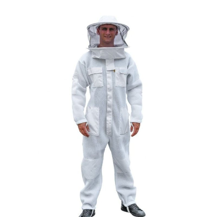 Beekeeping Suit Ventilated Super Cool Air Mesh With Round Brim Hat