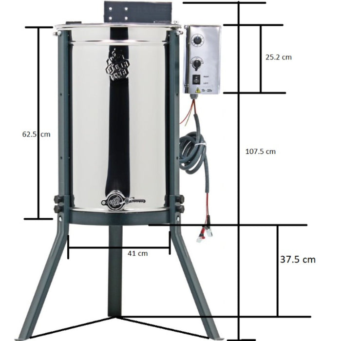 Electric 220V & 12V Battery Operated Honey Extractor